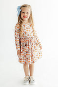 Load image into Gallery viewer, Give Thanks L/S Pocket Twirl Dress
