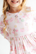 Load image into Gallery viewer, Pawsitively Spooky L/S Pocket Twirl Dress

