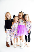 Load image into Gallery viewer, Tied with a Boo Lavender L/S Ruffle Tee
