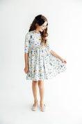 Load image into Gallery viewer, Ghouls Rule 3/4 Sleeve Pocket Twirl Dress
