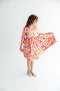 Load image into Gallery viewer, Pumpkin Party 3/4 Sleeve Pocket Twirl Dress
