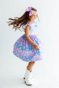 Load image into Gallery viewer, Snow Much Sunshine Flutter Sleeve Twirl Dress
