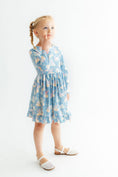 Load image into Gallery viewer, Nativity L/S Ruffle Hem Twirl Dress
