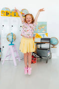 Load image into Gallery viewer, PLAYGROUND PRINCESS RUFFLE POCKET TEE
