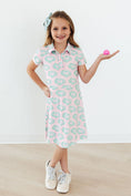 Load image into Gallery viewer, She's on the Green S/S Polo Dress
