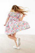 Load image into Gallery viewer, Petal Promises S/S Pocket Twirl Dress
