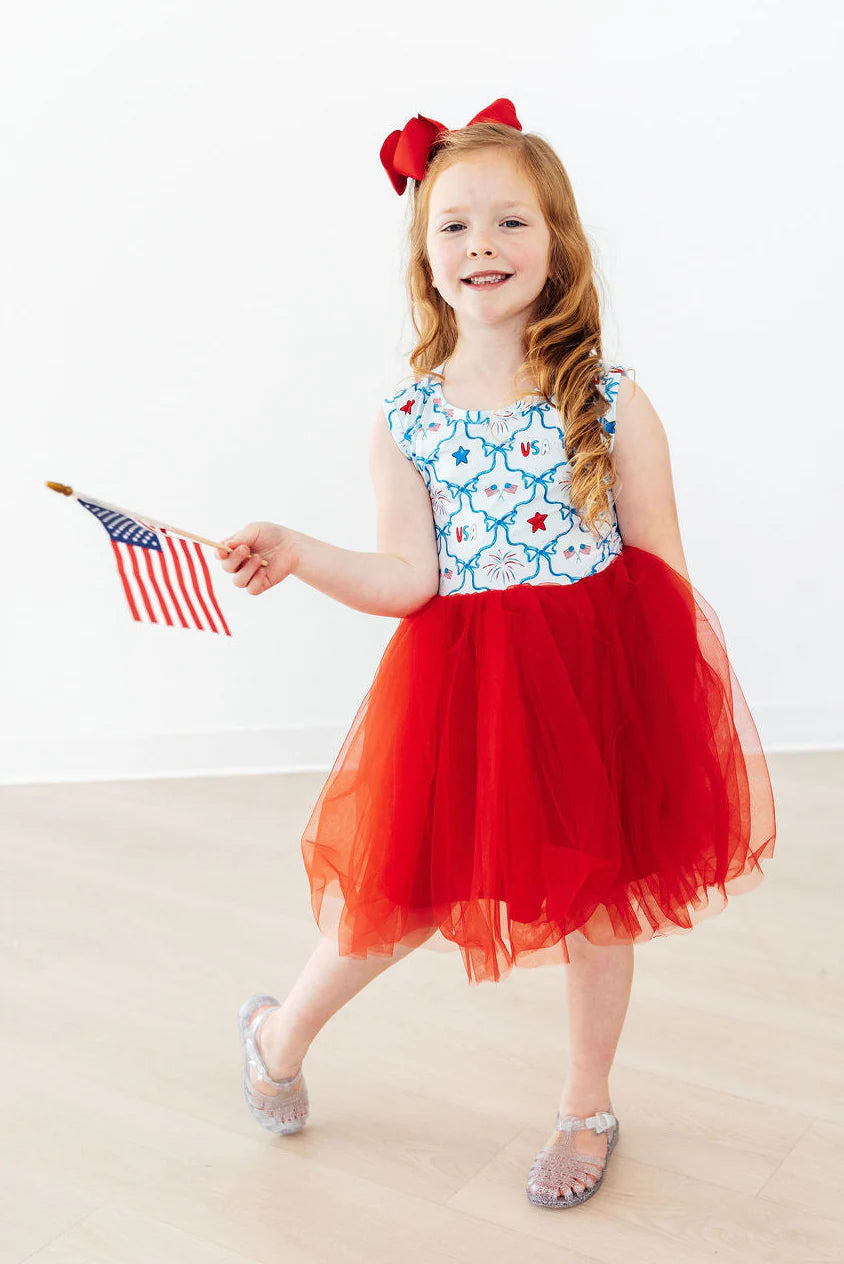FIREWORK FUN TANK TUTU DRESS