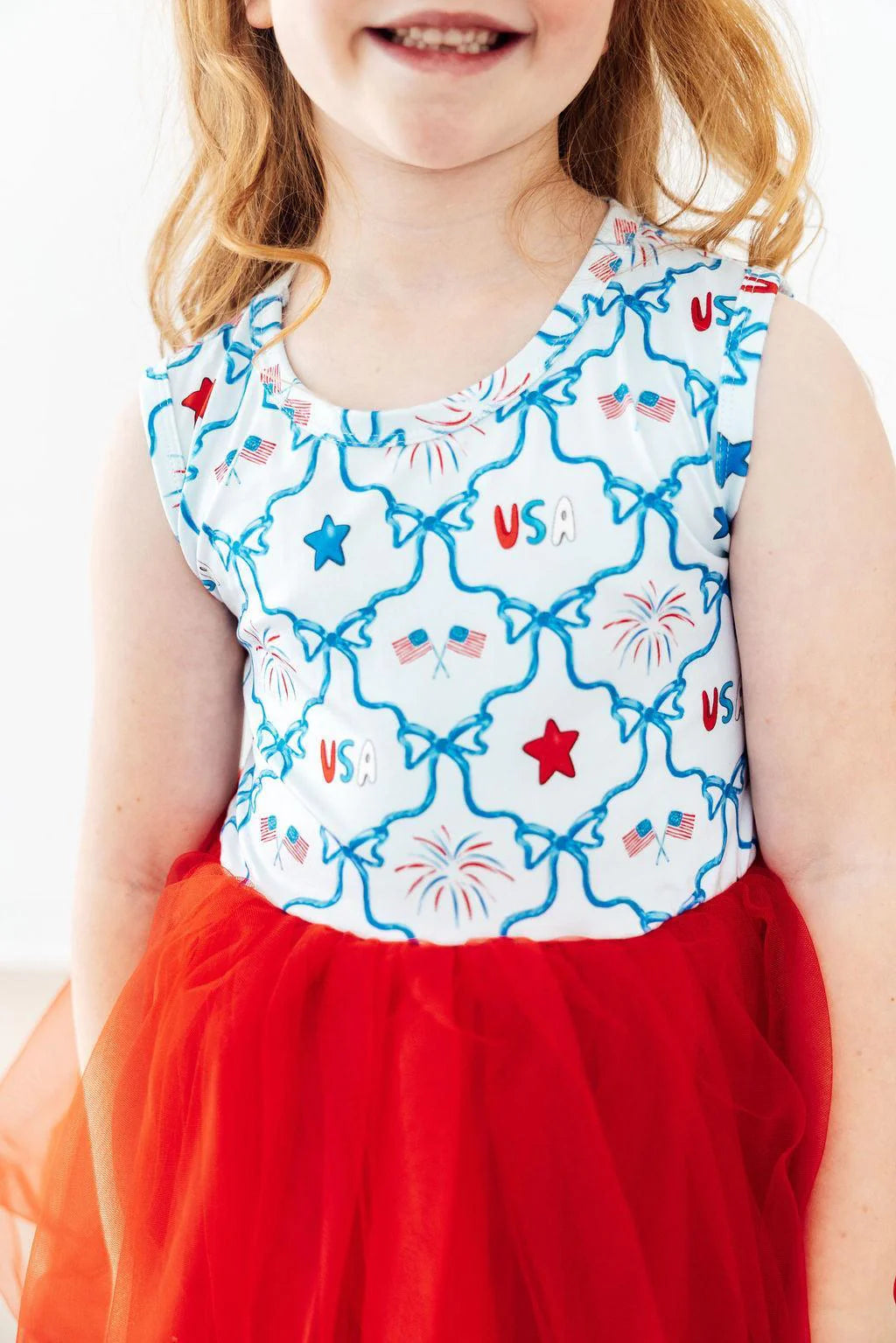 FIREWORK FUN TANK TUTU DRESS