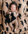 Load image into Gallery viewer, Lightning Bolt Plush Lovey | Mocha
