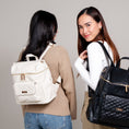 Load image into Gallery viewer, Petit Diaper Bag Pearl White

