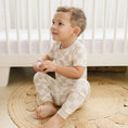 Load image into Gallery viewer, Neutral Checker 2pc Bamboo Pajamas
