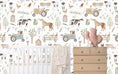 Load image into Gallery viewer, Alphabet Wallpaper - Nursery Wall Decor Wallpapers
