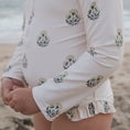 Load image into Gallery viewer, Girl's Long Sleeve Swimsuit | Marigold
