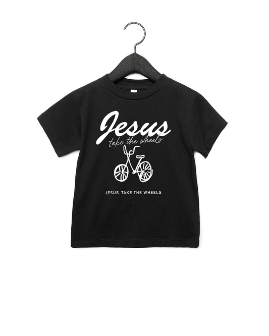 Jesus Take The Wheels Kids Tee or Pullover