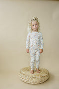 Load image into Gallery viewer, Pastel Petals 2pc Modal Pajamas
