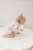 Load image into Gallery viewer, Pastel Pumpkins Bamboo Bubble Romper
