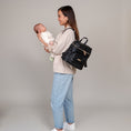 Load image into Gallery viewer, Petit Diaper Bag Ebony Black
