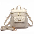 Load image into Gallery viewer, Petit Diaper Bag Pearl White
