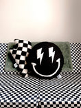 Load image into Gallery viewer, Black Smiley Plush
