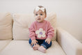 Load image into Gallery viewer, Pink Daisy Hand Embroidered Sweater
