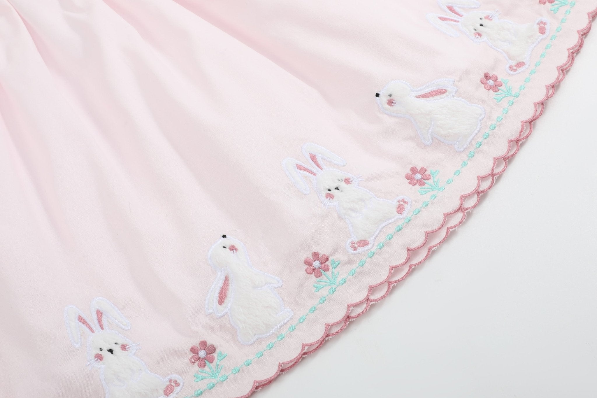 Pink Fuzzy Bunnies Dress