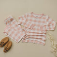 Load image into Gallery viewer, Pink Gingham 2pc Bamboo Pajamas
