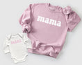 Load image into Gallery viewer, Custom Light Pink and White Mommy and Me Outfits
