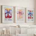 Load image into Gallery viewer, Girly Bow Wall Art Trio. Preppy Pastel Fashion Quotes Posters
