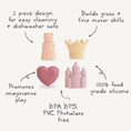 Load image into Gallery viewer, Princess Mold Free Bath Play Set
