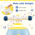 Load image into Gallery viewer, Toddler Ride on Toy with Trailer and Light Music
