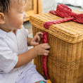 Load image into Gallery viewer, Rattan Storage Gift Boxes - Set of 2
