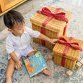 Load image into Gallery viewer, Rattan Storage Gift Boxes - Set of 2
