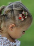 Load image into Gallery viewer, Christmas Gingerbread Girls Hair Clip

