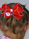 Load image into Gallery viewer, Winter Christmas Santa Hair Clip 4.3inch
