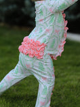 Load image into Gallery viewer, Christmas Tree Wreath Print Long Sleeve Zip Baby Girls Romper
