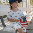 Load image into Gallery viewer, Bamboo Short Set | Americana Ribbed
