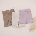 Load image into Gallery viewer, Ribbed Bamboo Bike Shorts
