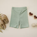 Load image into Gallery viewer, Ribbed Bamboo Bike Shorts
