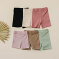 Load image into Gallery viewer, Ribbed Bamboo Bike Shorts
