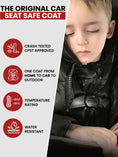 Load image into Gallery viewer, Car Seat Coat | The Road Coat Down - Black
