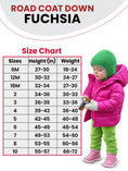 Load image into Gallery viewer, Car Seat Coat | The Road Coat Down - Fuchsia
