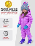Load image into Gallery viewer, Car Seat Coat | The Road Coat Down - Lilac
