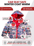Load image into Gallery viewer, Car Seat Coat | The Road Coat Down - Rescue Print
