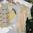 Load image into Gallery viewer, Bamboo Zip Pajamas | Lemon
