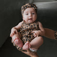 Load image into Gallery viewer, Muslin Sleeveless Tank Romper | Leopard

