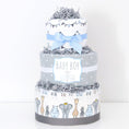 Load image into Gallery viewer, Royal Safari Diaper Cake
