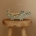 Load image into Gallery viewer, Little Lights Mini Crocodile Lamp
