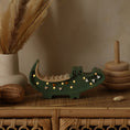 Load image into Gallery viewer, Little Lights Mini Crocodile Lamp
