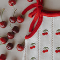 Load image into Gallery viewer, Knit Ruffle Romper | Cherry
