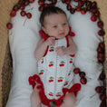 Load image into Gallery viewer, Knit Ruffle Romper | Cherry
